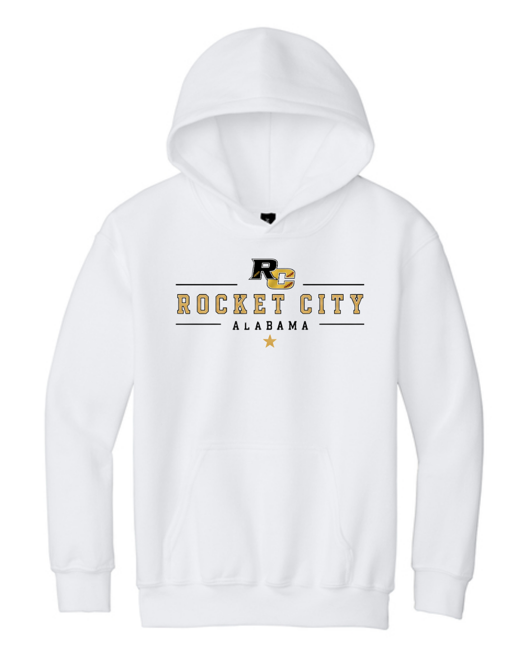 2026 Fall Collection - Jags Block Hoodie (Black and White)