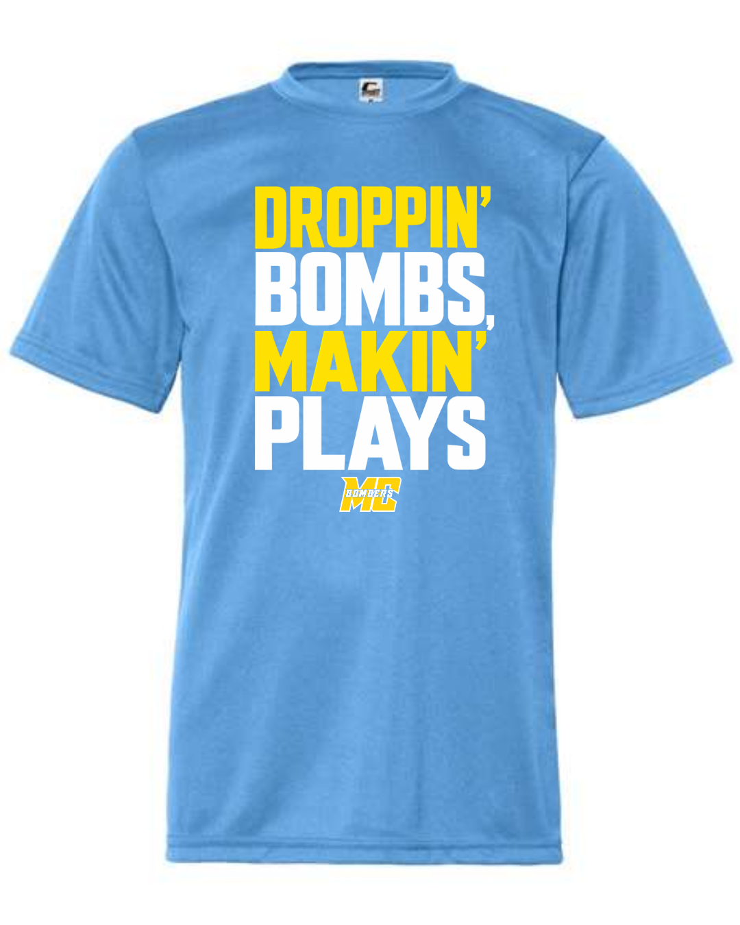 Dropping Bombs Making Plays Columbia Blue