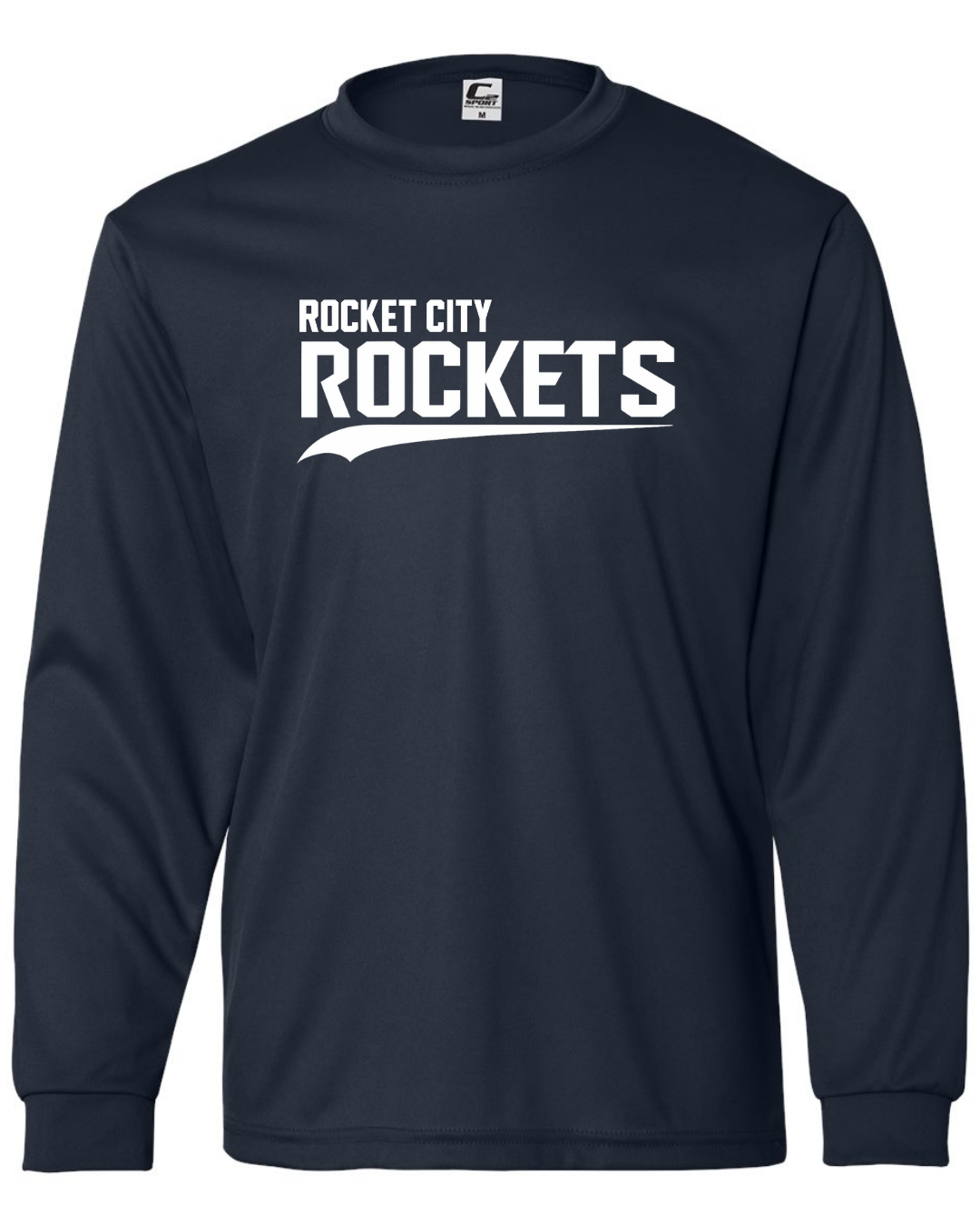 Rocket City Words Navy Shirts
