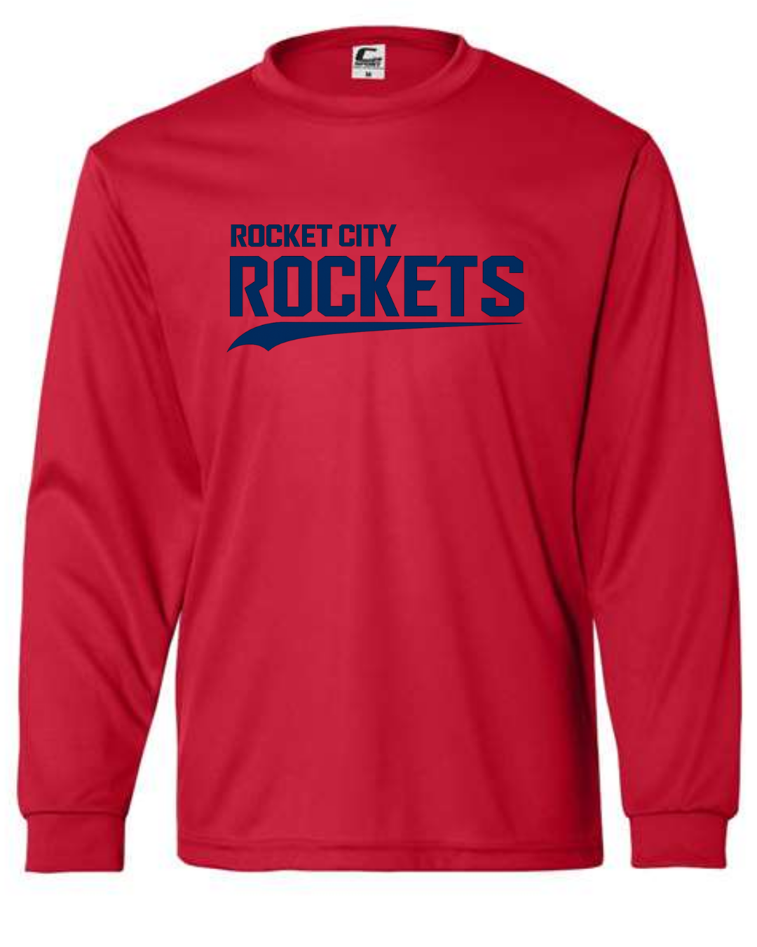 Rocket City Words Red Shirts