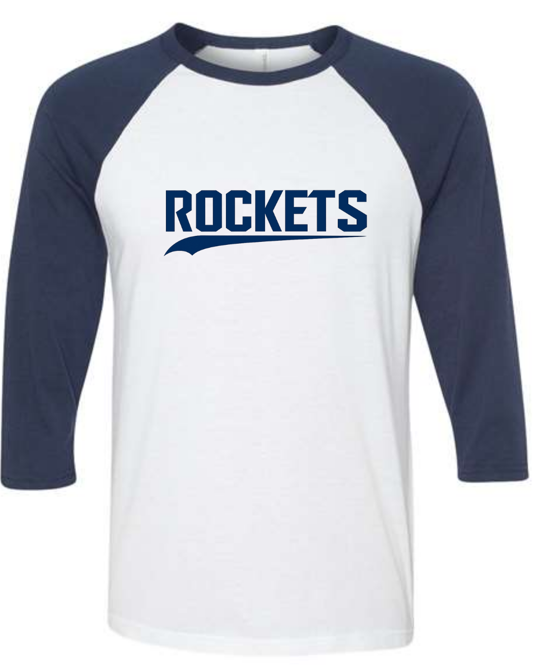 3/4 Bella+Canvas Rockets Shirt