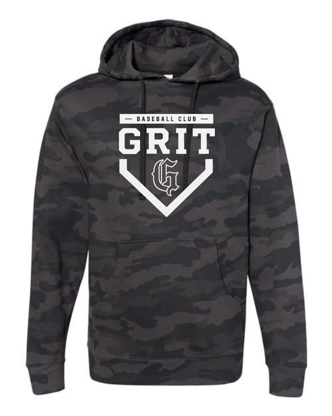 Grit Plate - Hoodies ( Black, Ash, Black Camo)