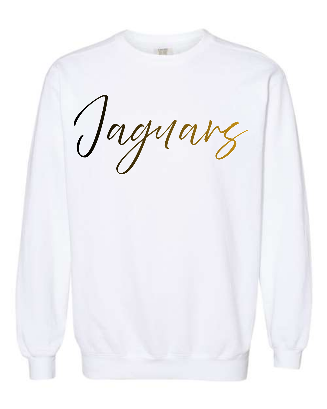 Gradient Jaguars Script Crewneck (Multiple Colors)