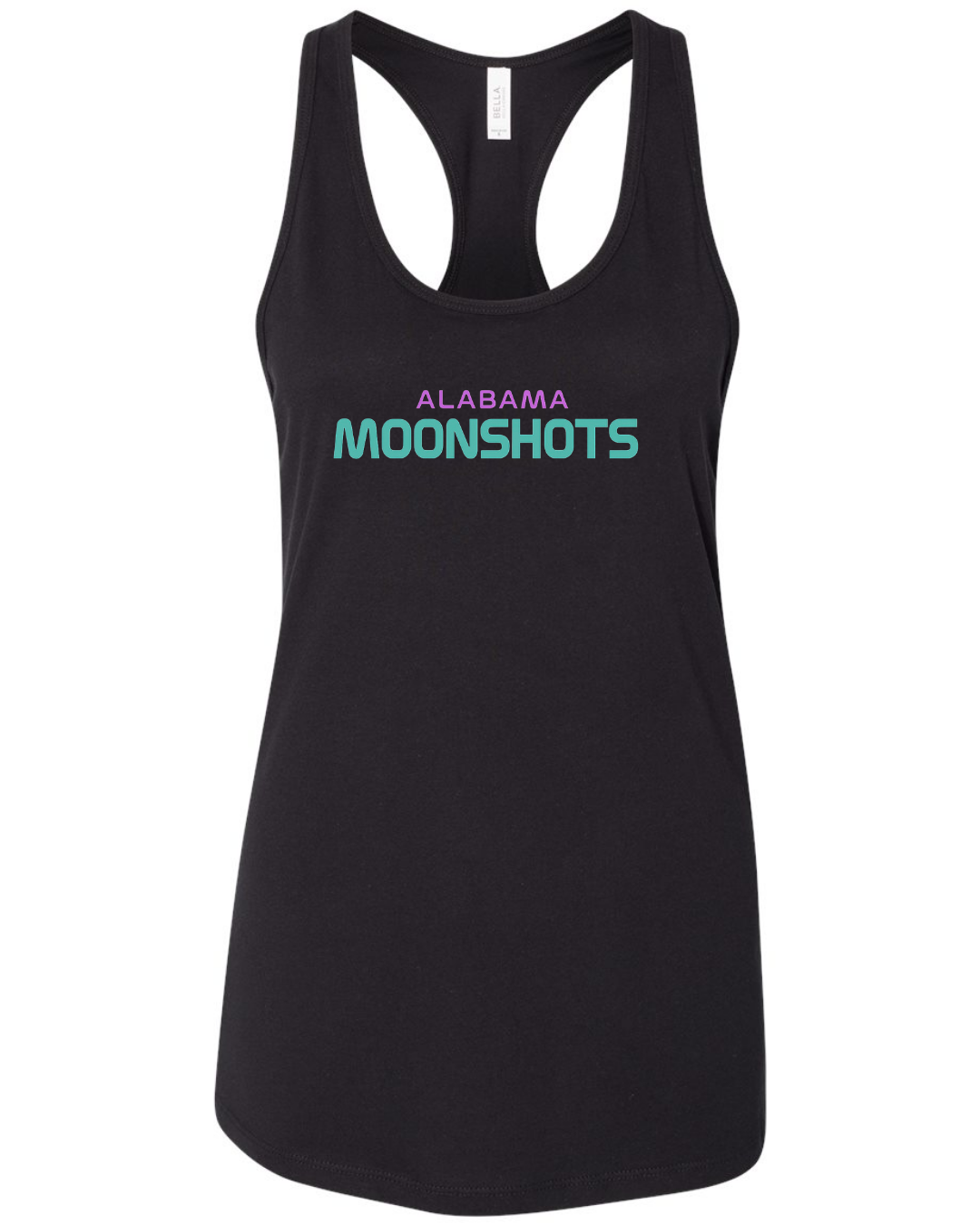 Bella+Canvas Raceback Tank Alabama Moonshots Multi Colors