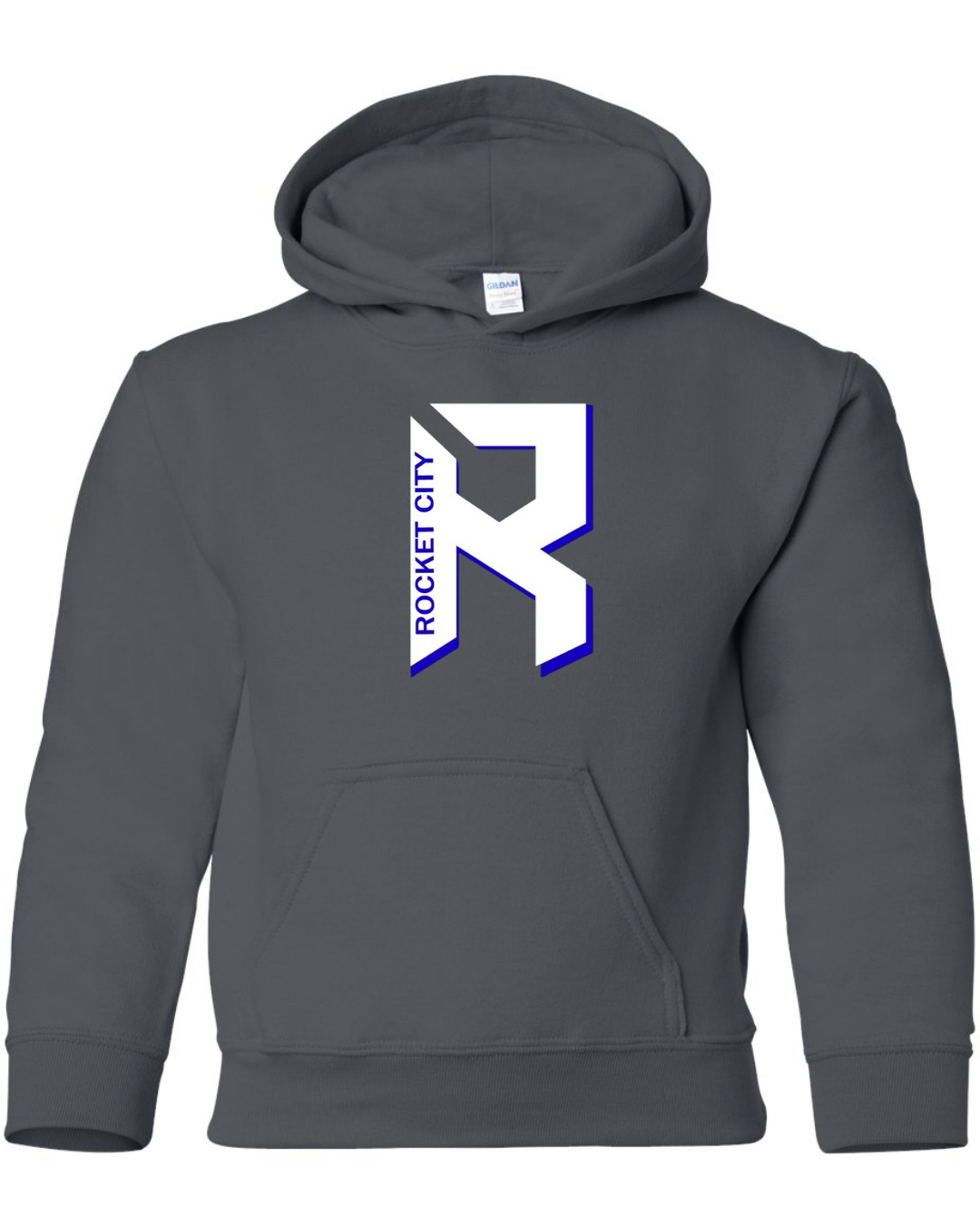 Blue Rocket City "R" Hoodie Multiple Colors