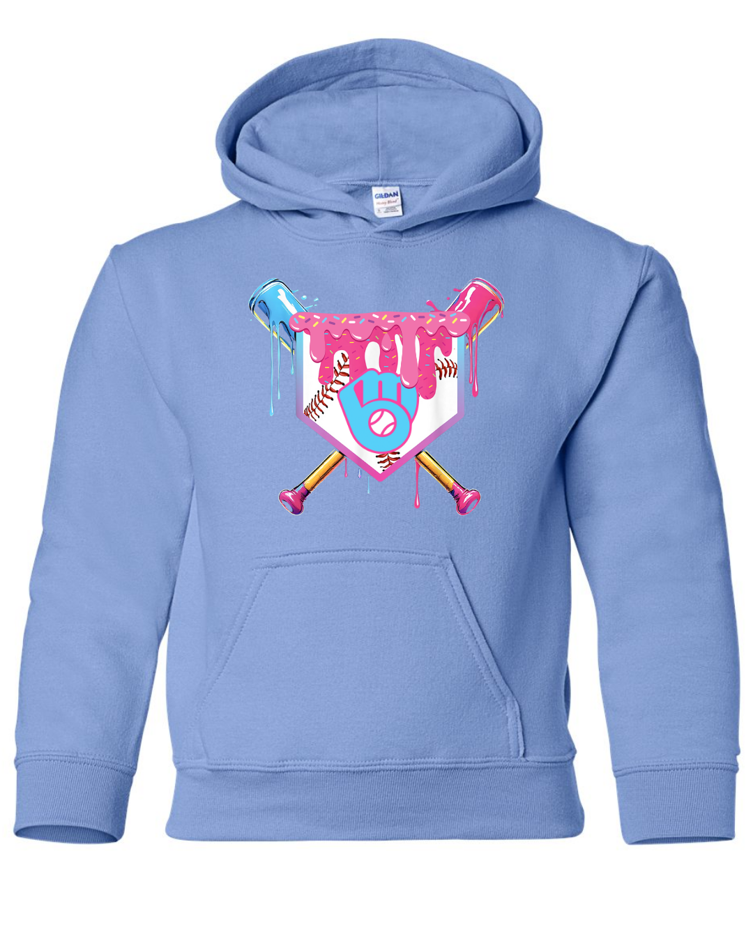 Columbia Blue Fleece Hoodie