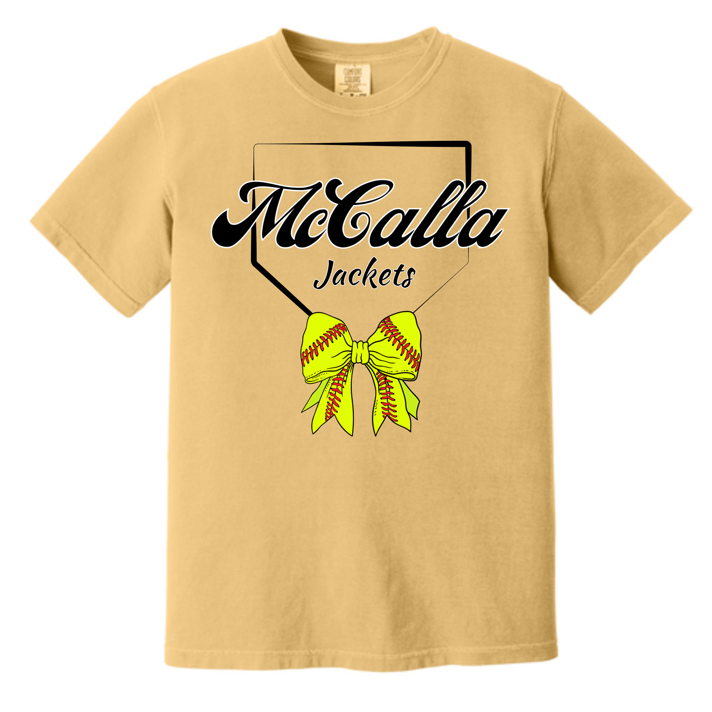 Jackets Softball Comfort Colors - Graphite & Mustard