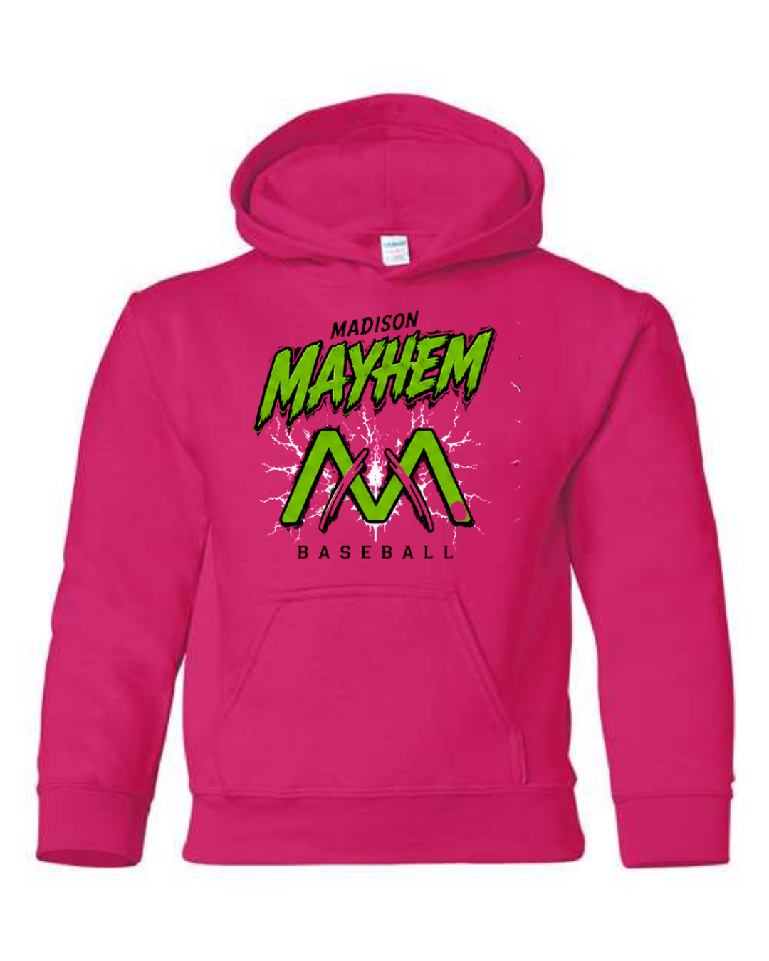 Mayhem Hoodie Black and Pink
