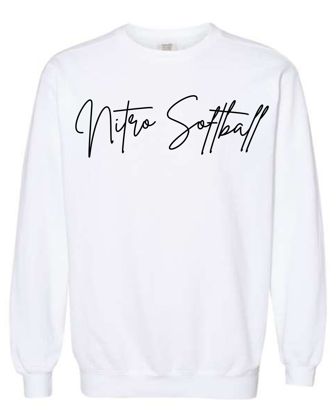 Comfort Colors Nitro Softball Script