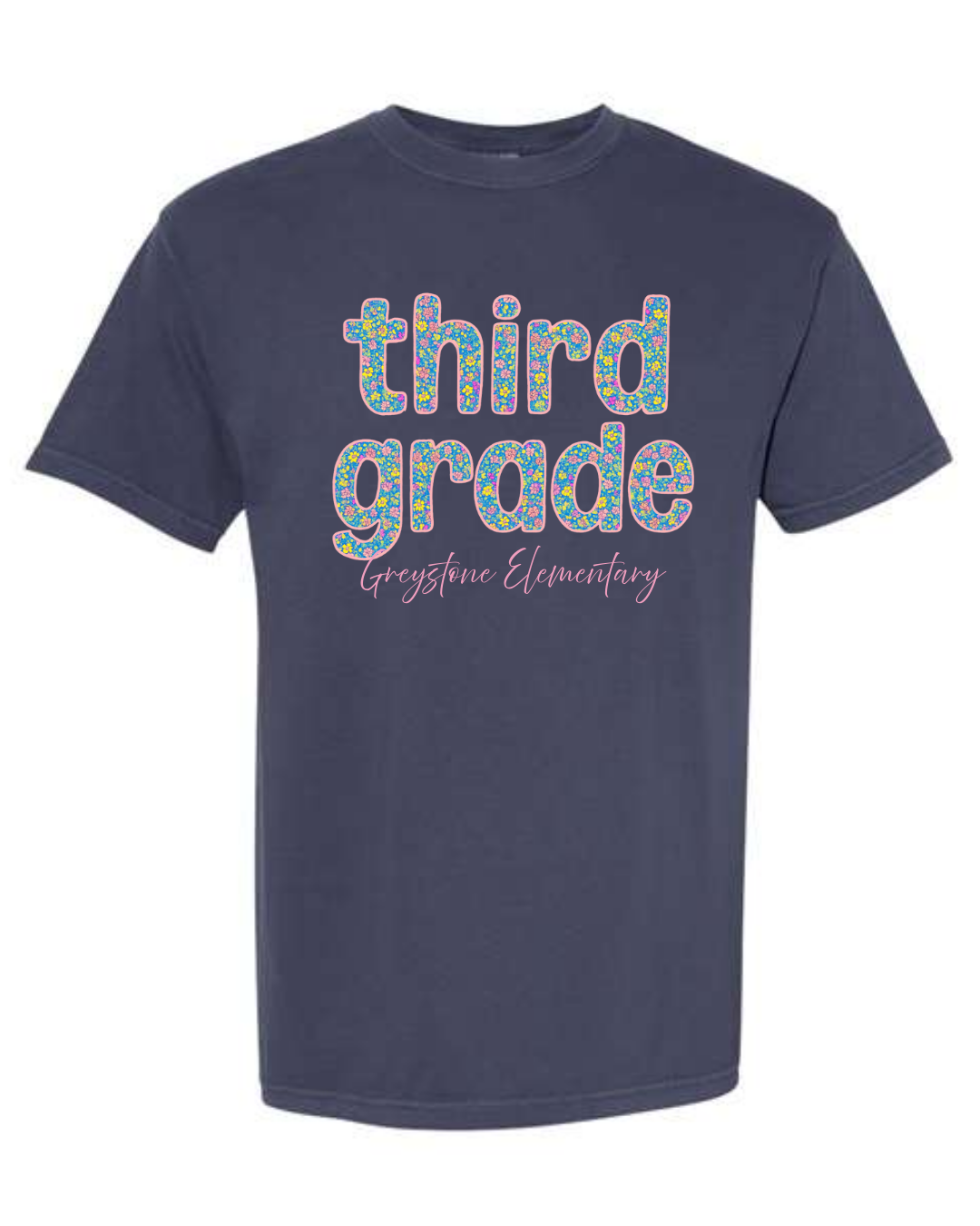 Comfort Colors Third Grade Shirts