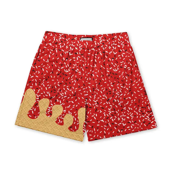 Click to See All - Youth Baseball Sprinkle Ice Cream Shorts - Multiple Colors