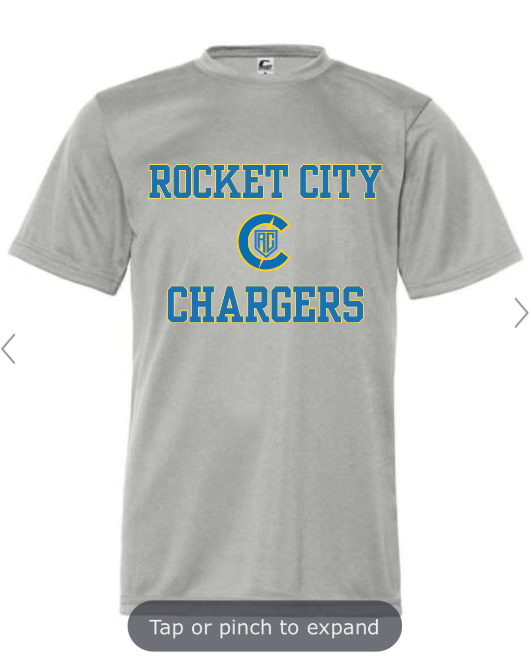 Rocket City Chargers Logo Shirt
