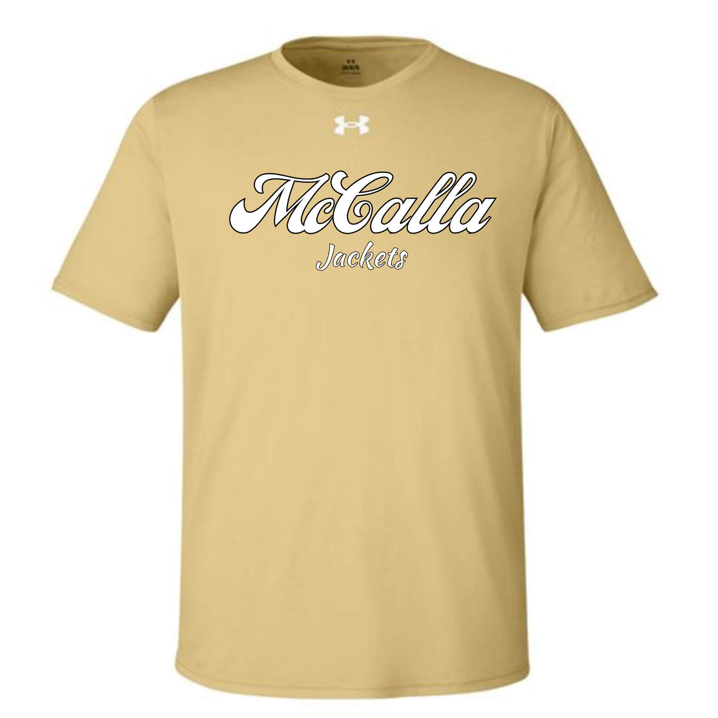 Under Armor Black / Gold / White Team Tech Short Sleeve