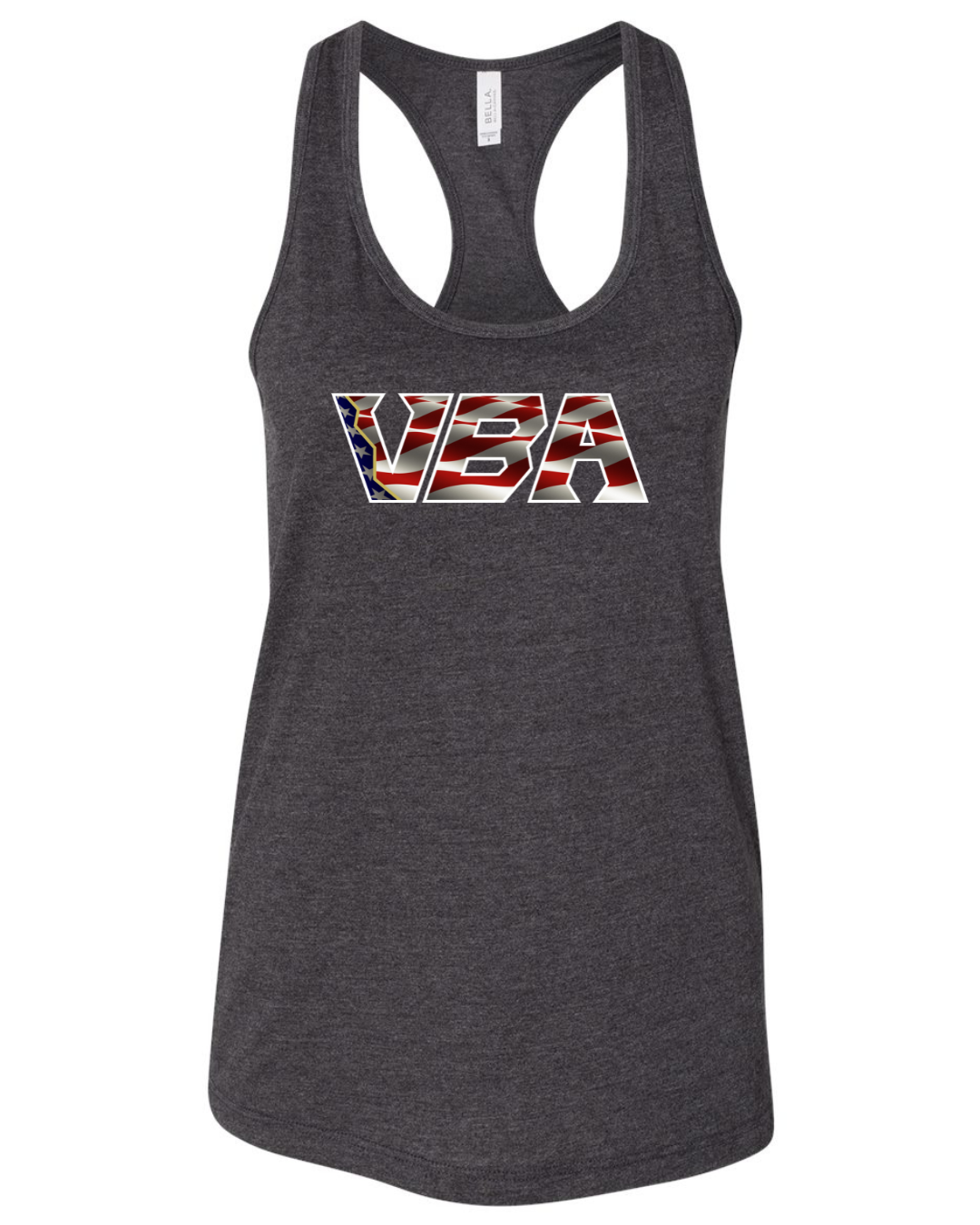 VBA Flag Bella+Canvas Racerback Tank