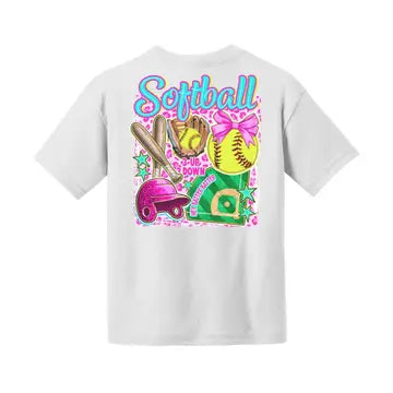 Click to See All - Youth Softball Collection Tees - Multiple Designs