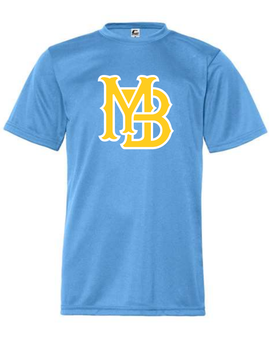 New Madison City Bombers Logo Shirt Columbia Blue
