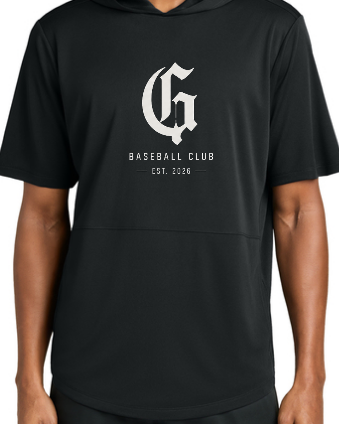 The Real EST Hooded Poly Shirts (Black and White Long Sleeve and Short Sleeve)