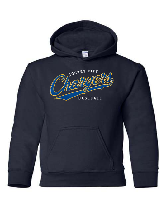 2026 Fall Collection - Chargers Slanted Hoodies (Navy and Blue)