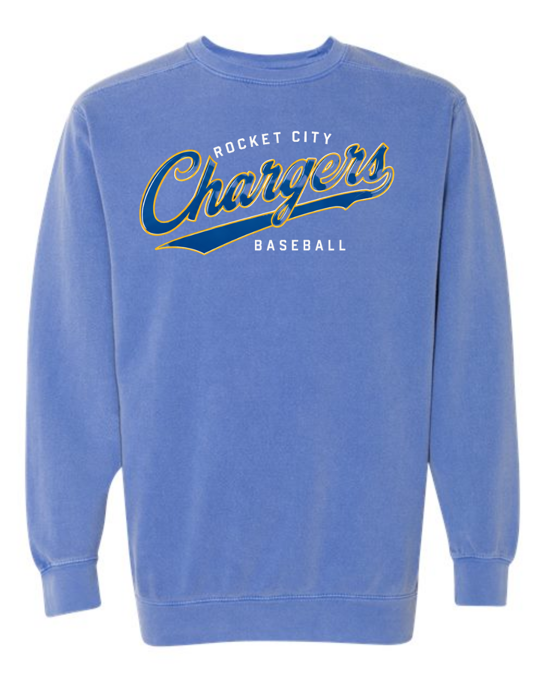 2026 Fall Collection - Comfort Color Sweatshirts (Flo Blue, White, True Navy)