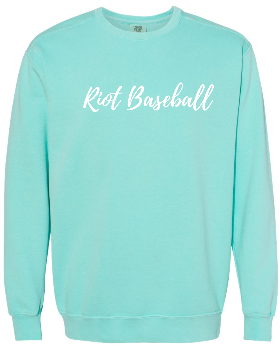 Comfort Colors Crewneck RIOT Baseball Multiple Colors