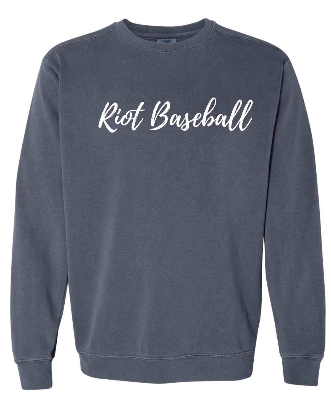 Comfort Colors Crewneck RIOT Baseball Multiple Colors