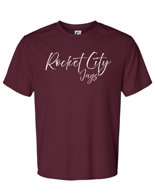 Rocket City Jags Script Shirt (Multiple Colors)