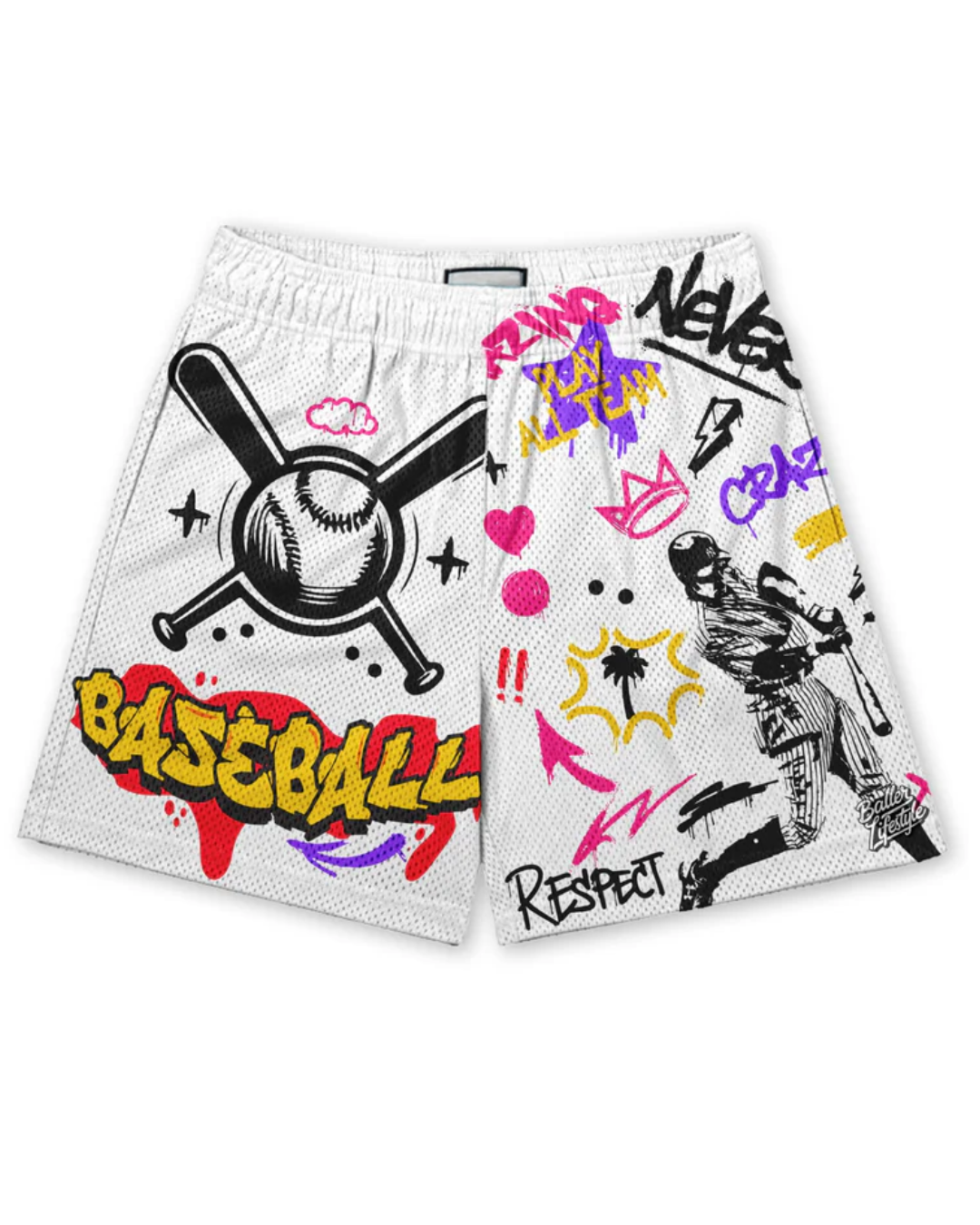 Click to See All - Youth Baseball Shorts Collection - Multiple Designs