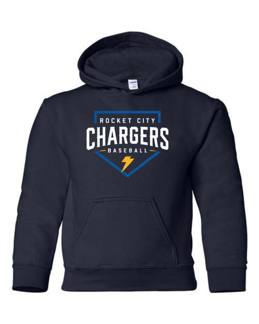 2026 Fall Collection - Chargers Bolt Hoodie (Navy and Blue)
