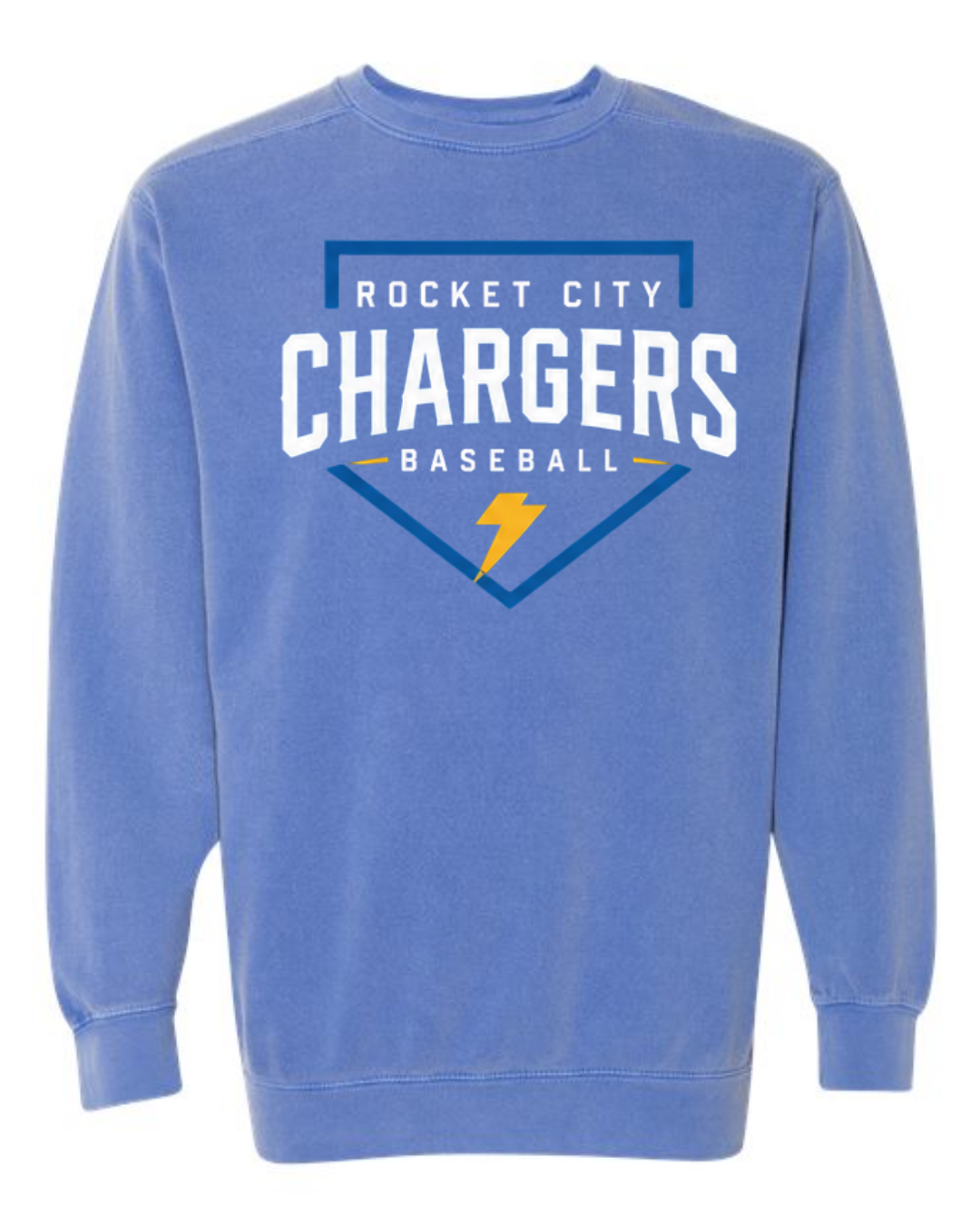 2026 Fall Collection - Comfort Color Sweatshirts (Flo Blue, White, True Navy)