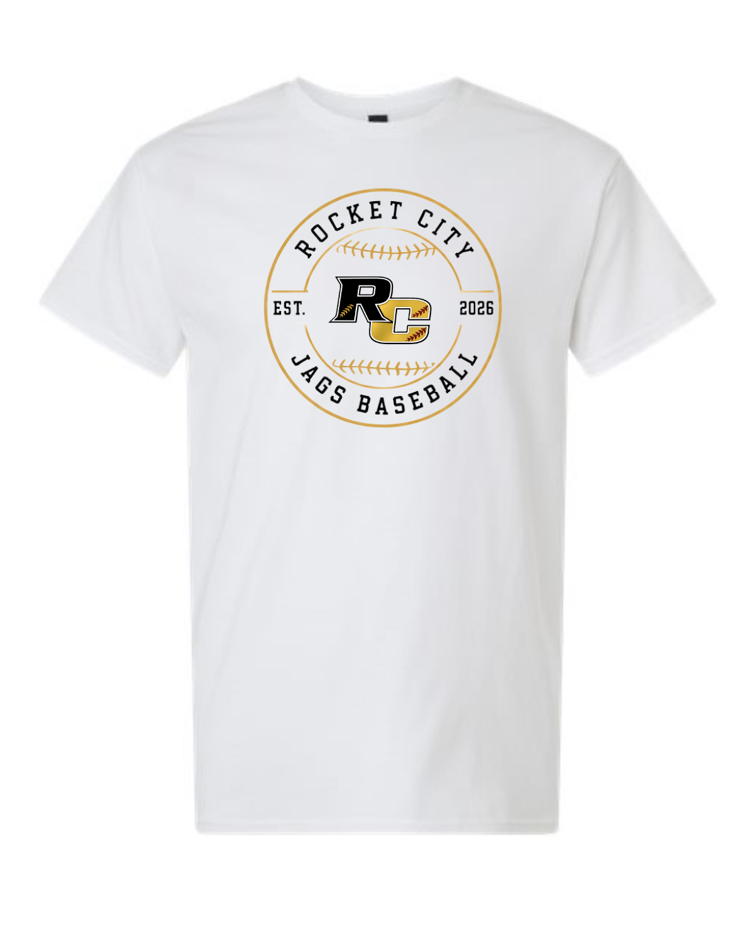 2026 Fall Collection - RC Circle Shirt (Black, White, Vegas Gold)