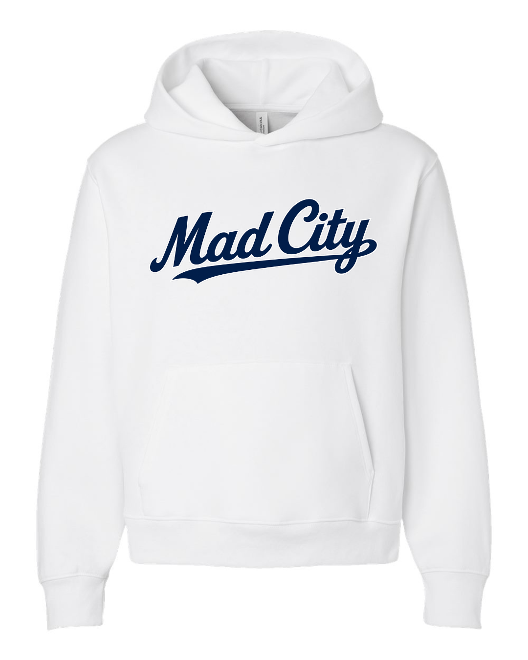 Mad City Fall 2026 Collection - Hoodies (Navy, White, Columbia, and Pink)