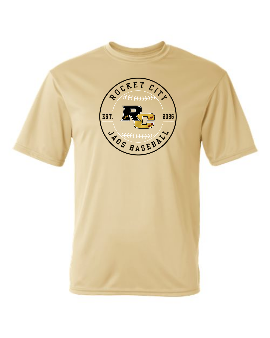 2026 Fall Collection - RC Circle Shirt (Black, White, Vegas Gold)