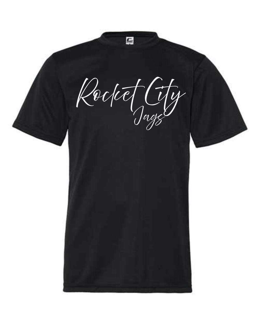 Rocket City Jags Script Shirt (Multiple Colors)