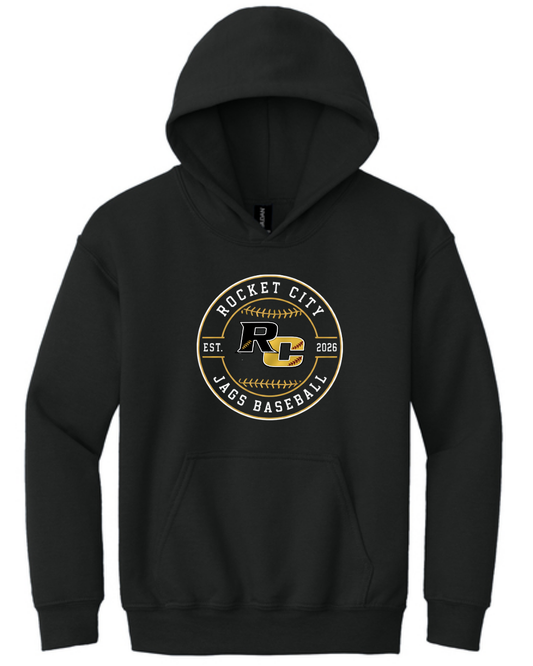 2026 Fall Collection - RC Circle Hoodie (Black and White)