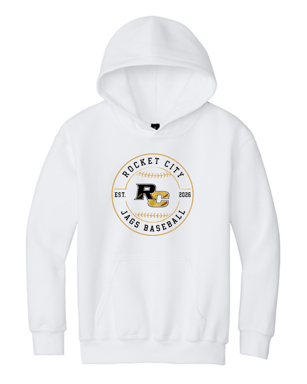 2026 Fall Collection - RC Circle Hoodie (Black and White)