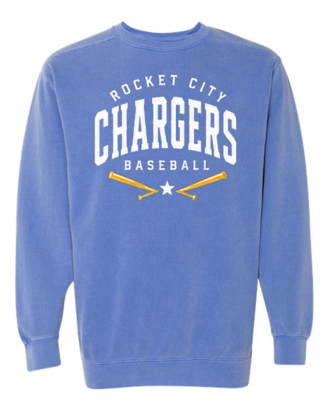 2026 Fall Collection - Comfort Color Sweatshirts (Flo Blue, White, True Navy)