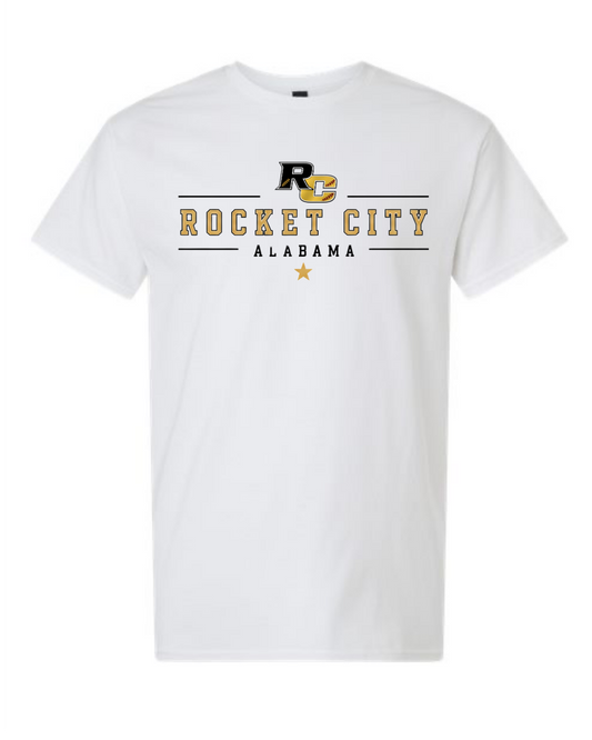 2026 Fall Collection - RC Block Shirt (Black, White, Vegas Gold)