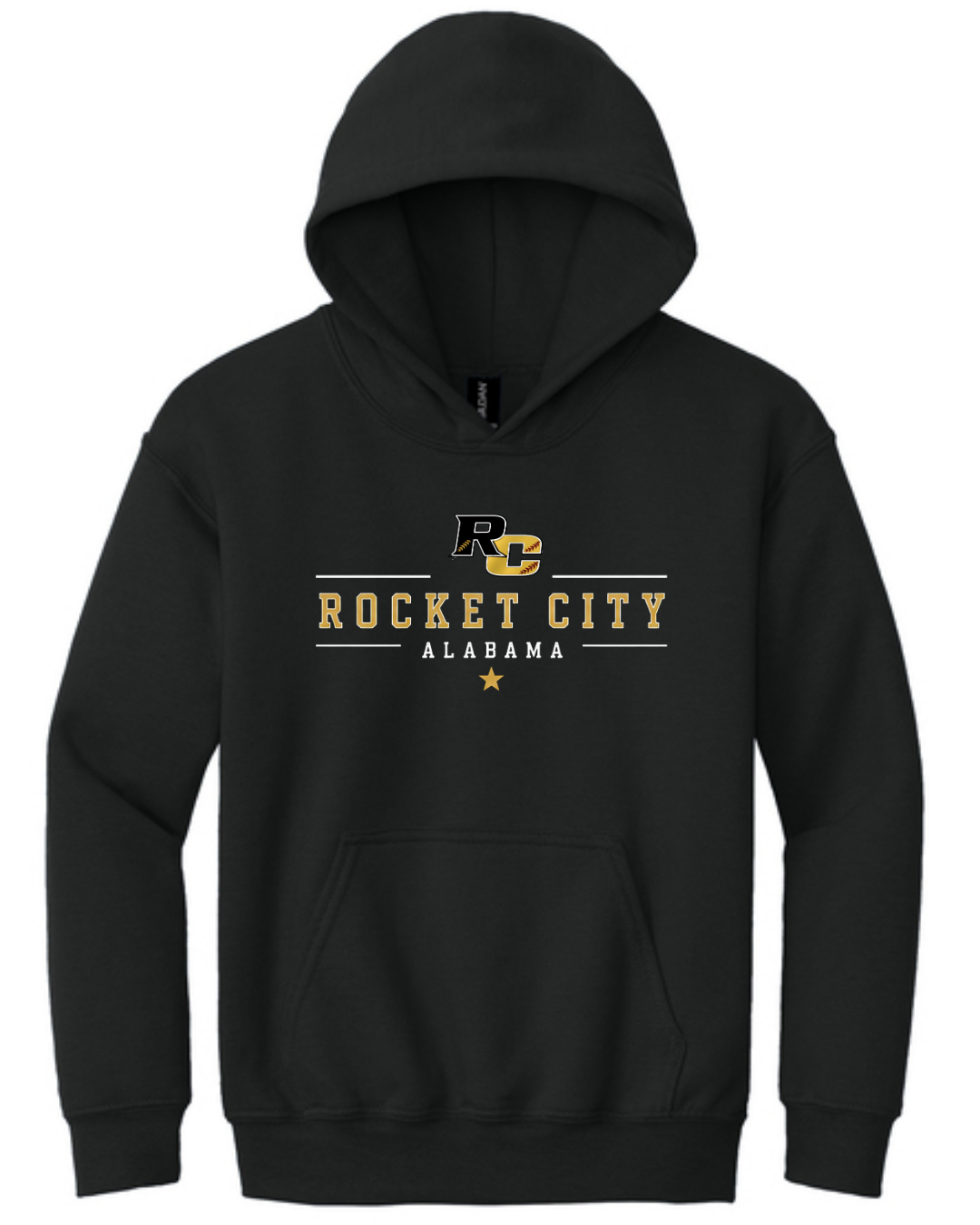 2026 Fall Collection - Jags Block Hoodie (Black and White)