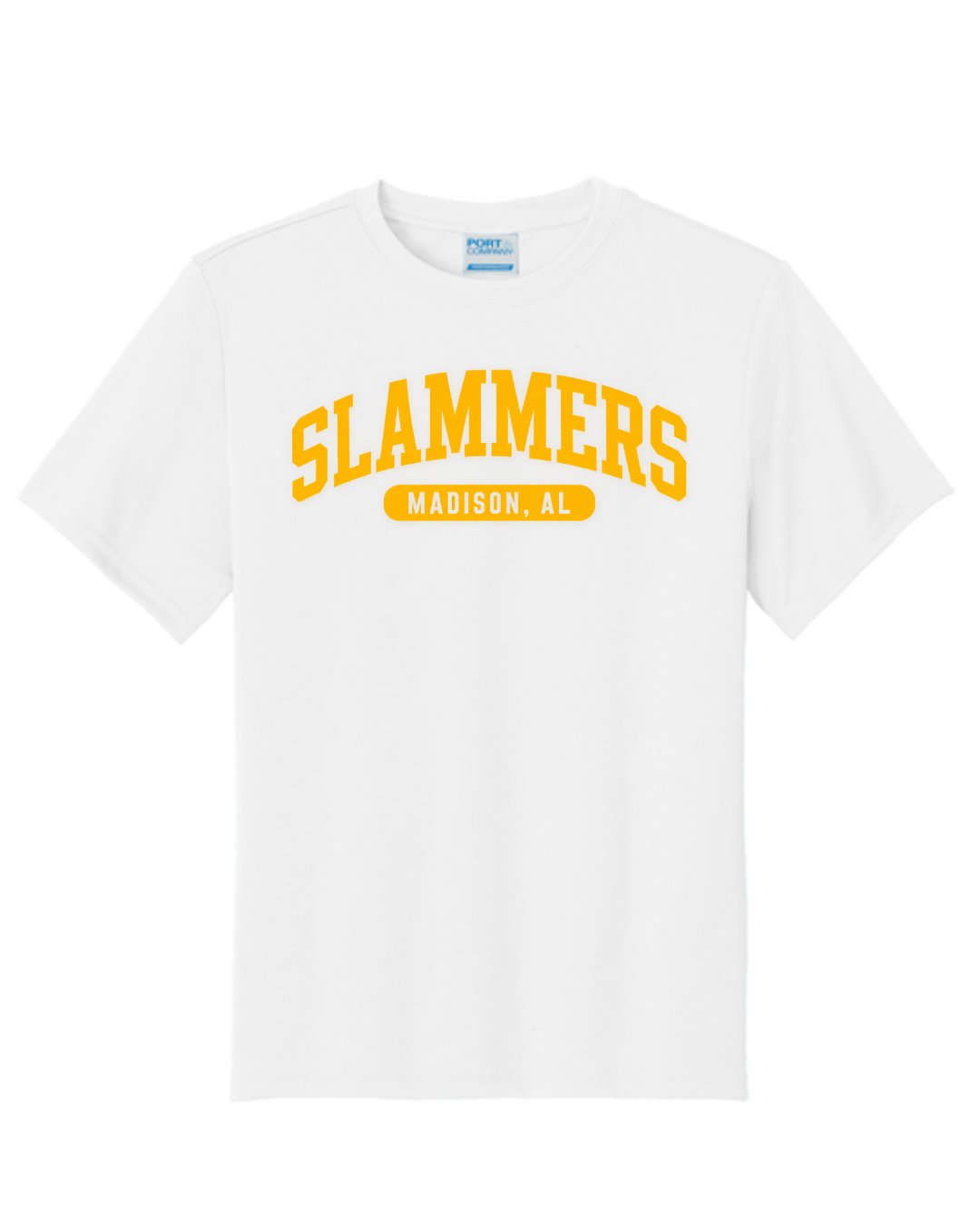 Slammers Madison, AL Shirt (Gold Black and White)