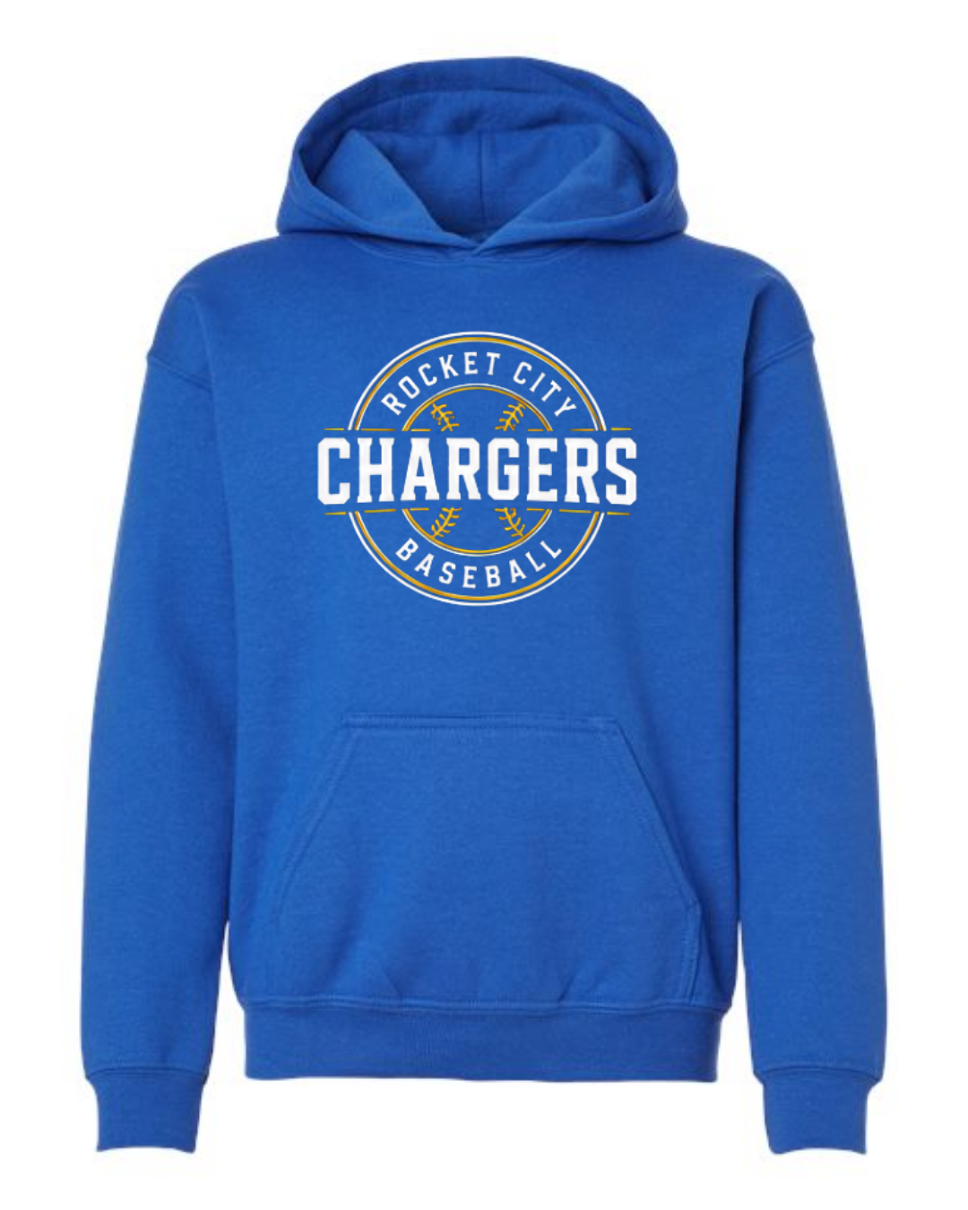 2026 Fall Collection - Chargers Circle Hoodie (Navy and Blue)
