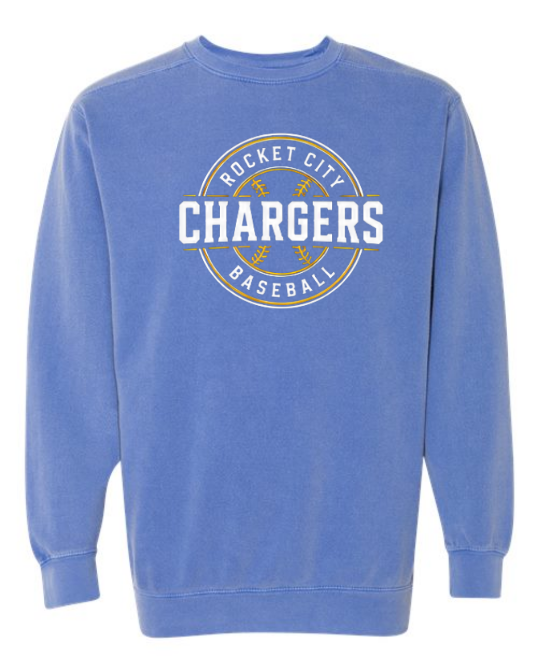 2026 Fall Collection - Comfort Color Sweatshirts (Flo Blue, White, True Navy)