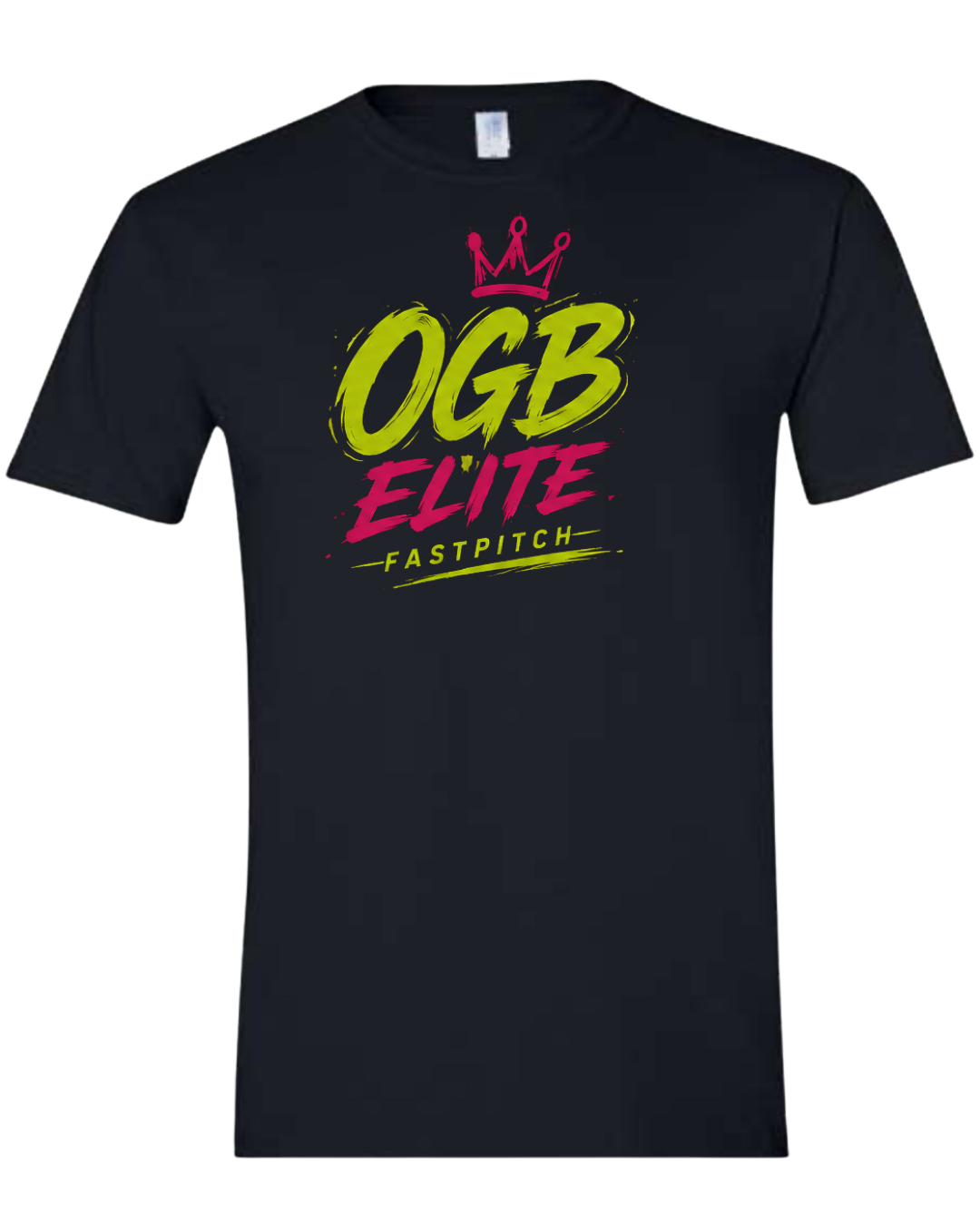 OGB Elite Fastpitch OGB Cotton Shirts (Multiple Designs / Black and Pink)