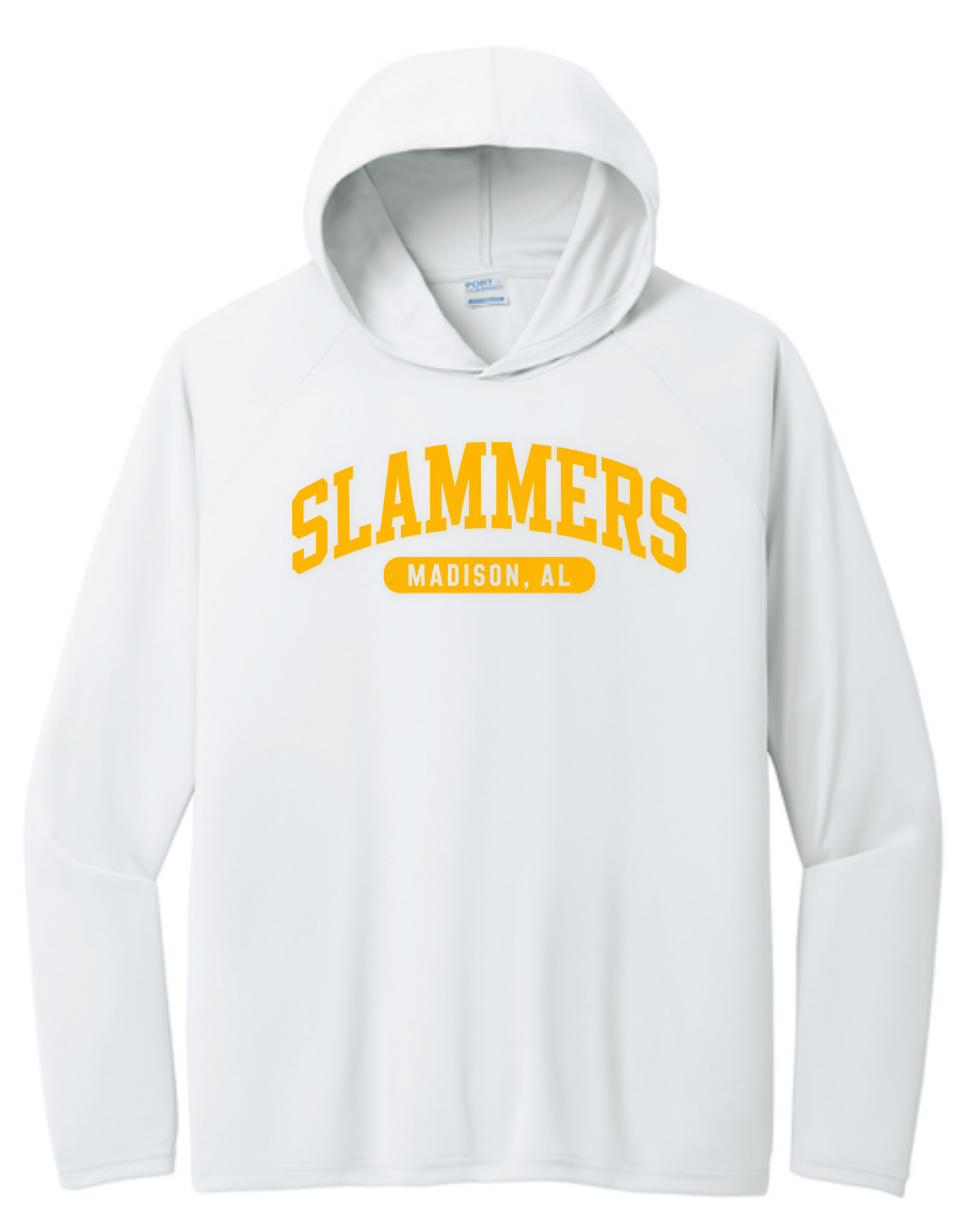 Slammers Madison, AL Long Sleeve Poly Shirt (Black and White)