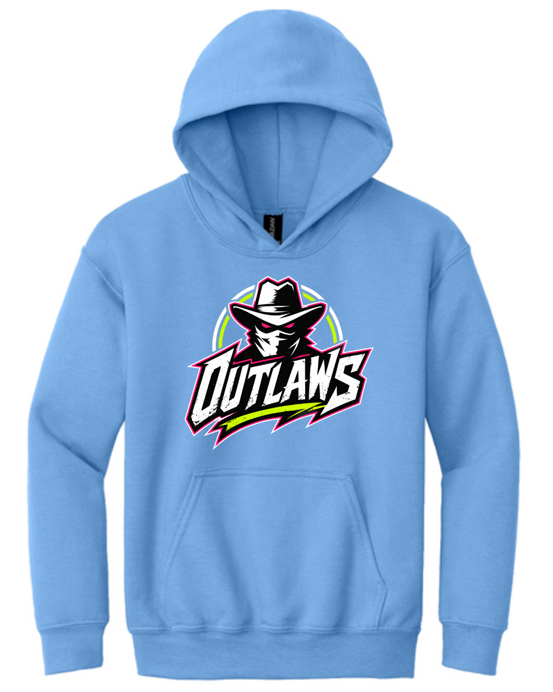 Outlaws Hoodies (Multiple Designs and Colors)