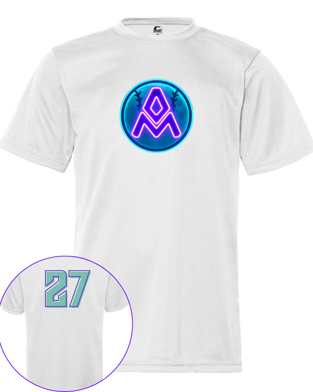 Multiple Color and Designs Numbered Hoodies and Shirts