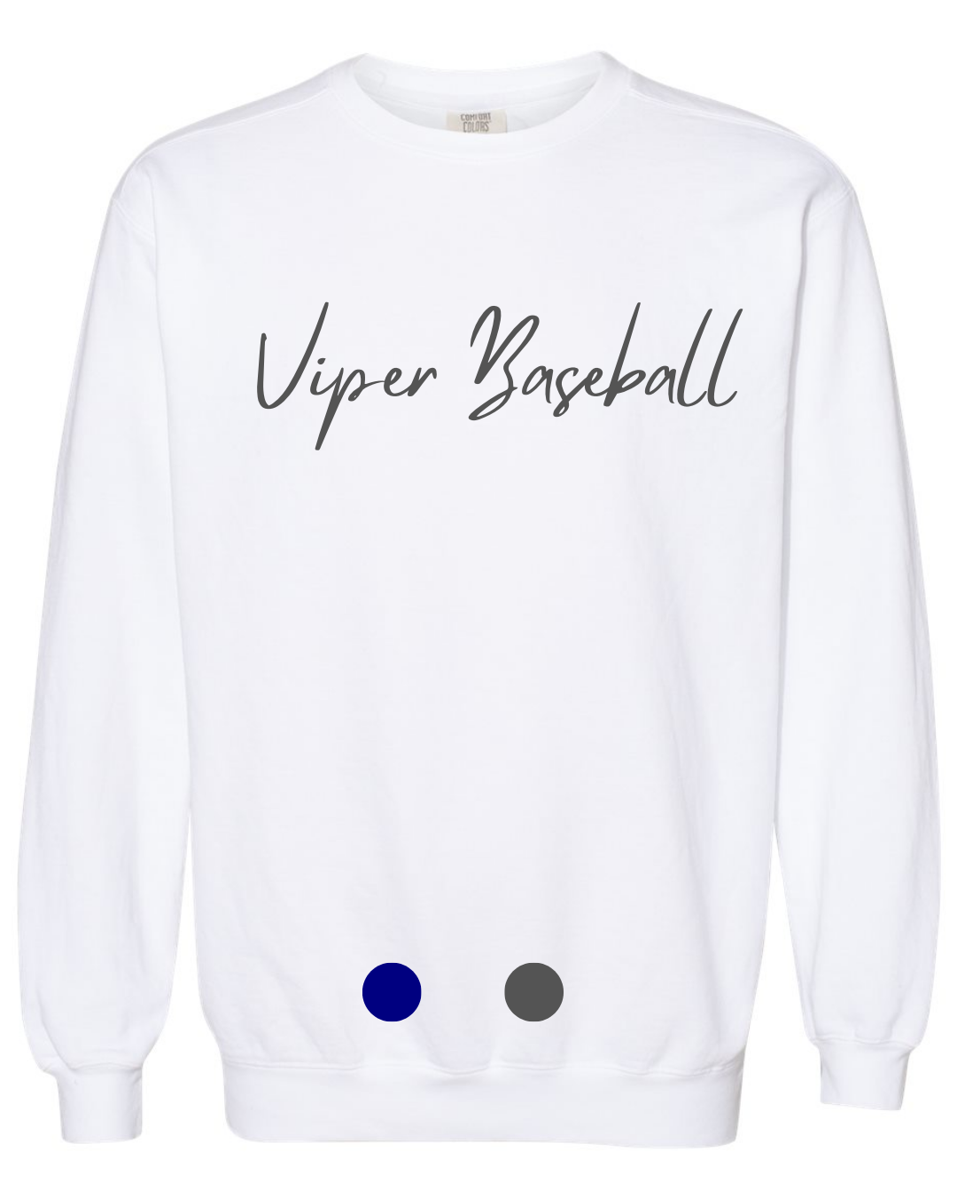 Comfort Colors Viper Baseball Crewneck Sweatshirt
