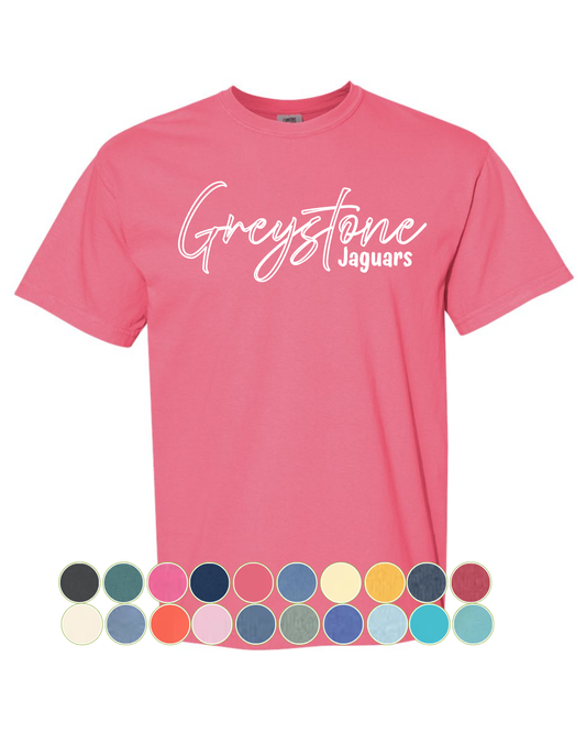 Greystone Jaguars - White - Comfort Colors