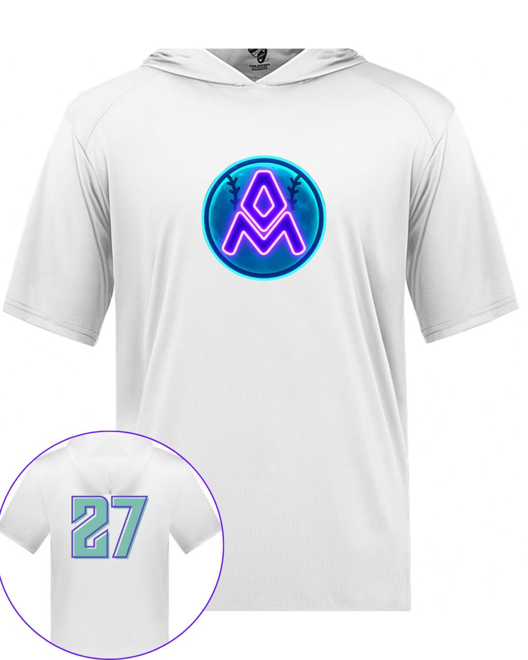 Multiple Color and Designs Numbered Hoodies and Shirts