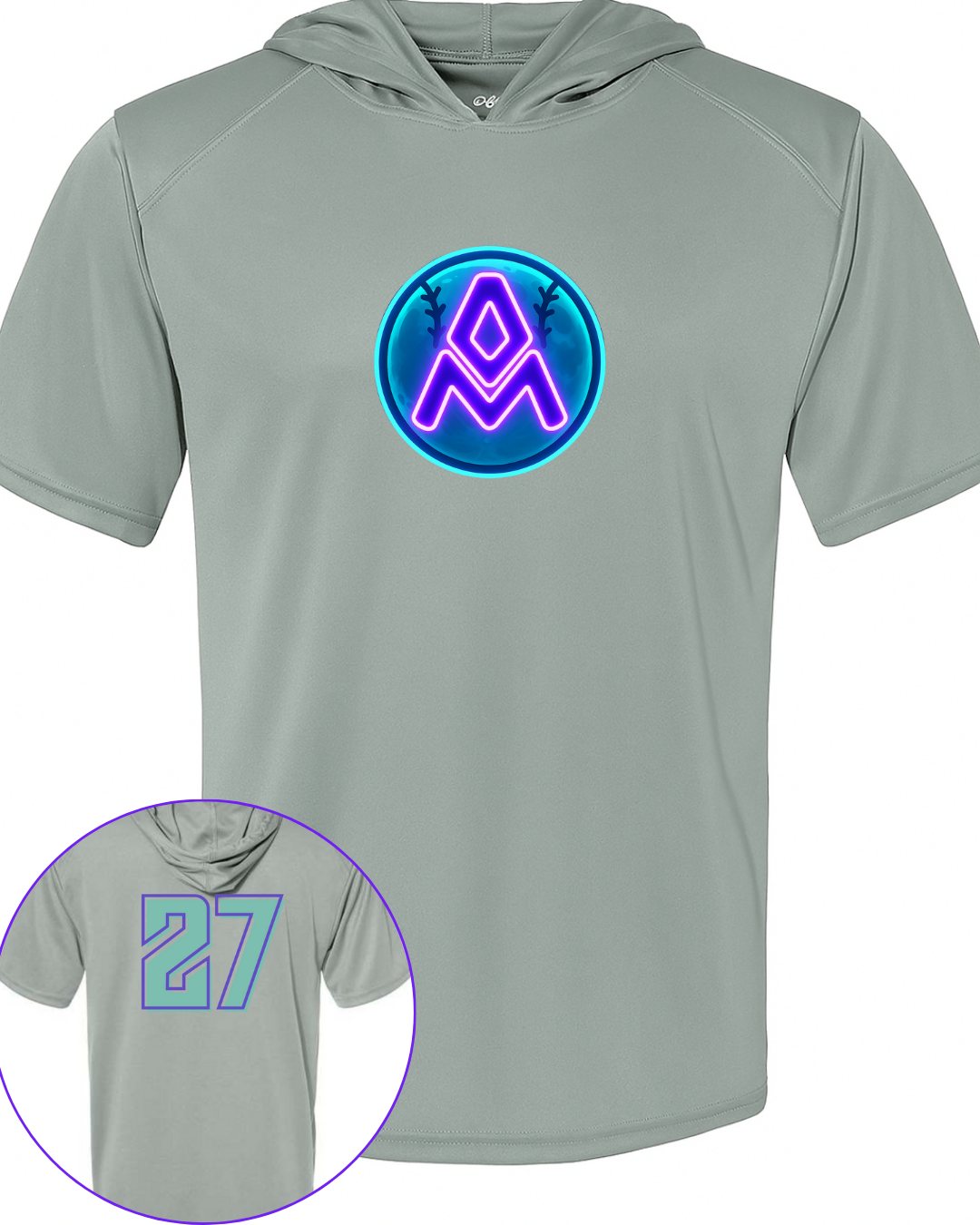 Multiple Color and Designs Numbered Hoodies and Shirts