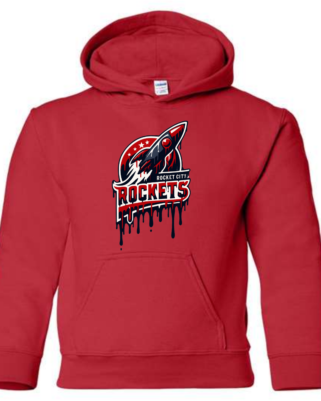 Rocket City Melted Logo Hoodies